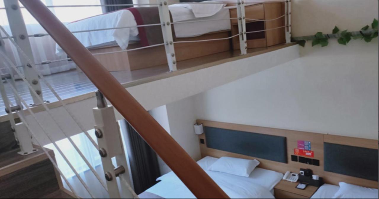 Thank Inn Chain Hotel Anhui Bengbu South Railway Station Exteriör bild