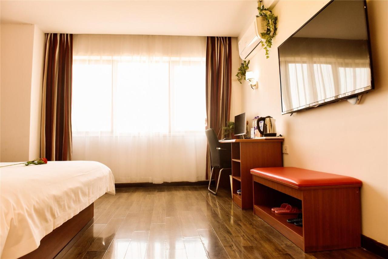 Thank Inn Chain Hotel Anhui Bengbu South Railway Station Exteriör bild